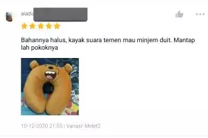 19 Ulasan kocak pembeli online shop ini bikin yang baca ngakak