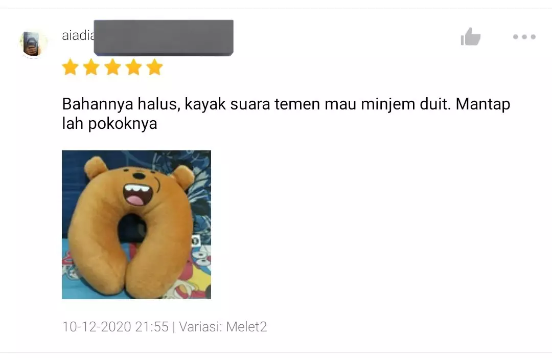 19 Ulasan kocak pembeli online shop ini bikin yang baca ngakak