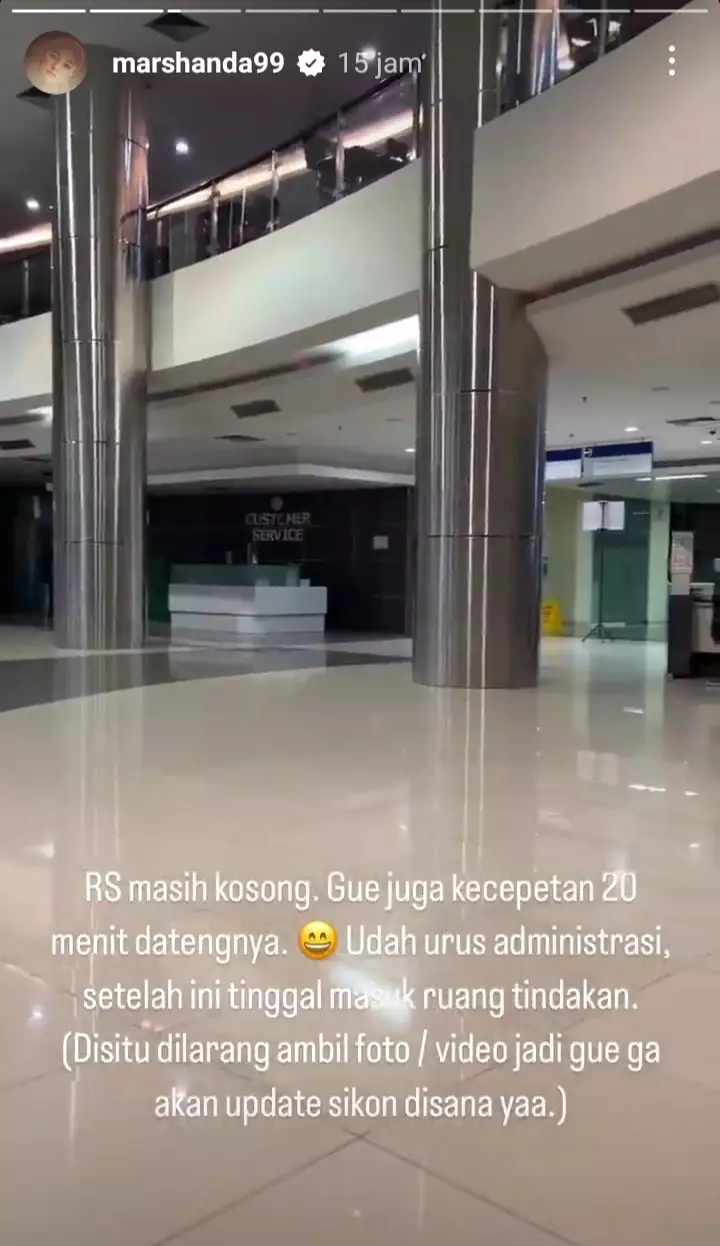 Marshanda operasi tumor payudara © 2022 brilio.net