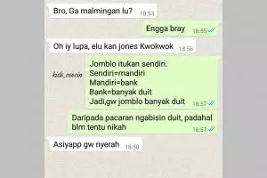 11 Chat lucu gagal mengejek teman ini endingnya bikin malu