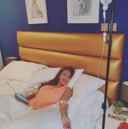 Perjuangan Kiki sembuhkan kanker paru © 2022 Instagram  Perjuangan Kiki sembuhkan kanker paru © 2022 Instagram