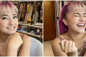 Usai operasi tumor, 9 potret terkini Marshanda rajin racik skincare