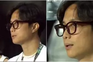 Momen Dikta salah tingkah nonton Enzy Storia tanding tenis, bikin riuh