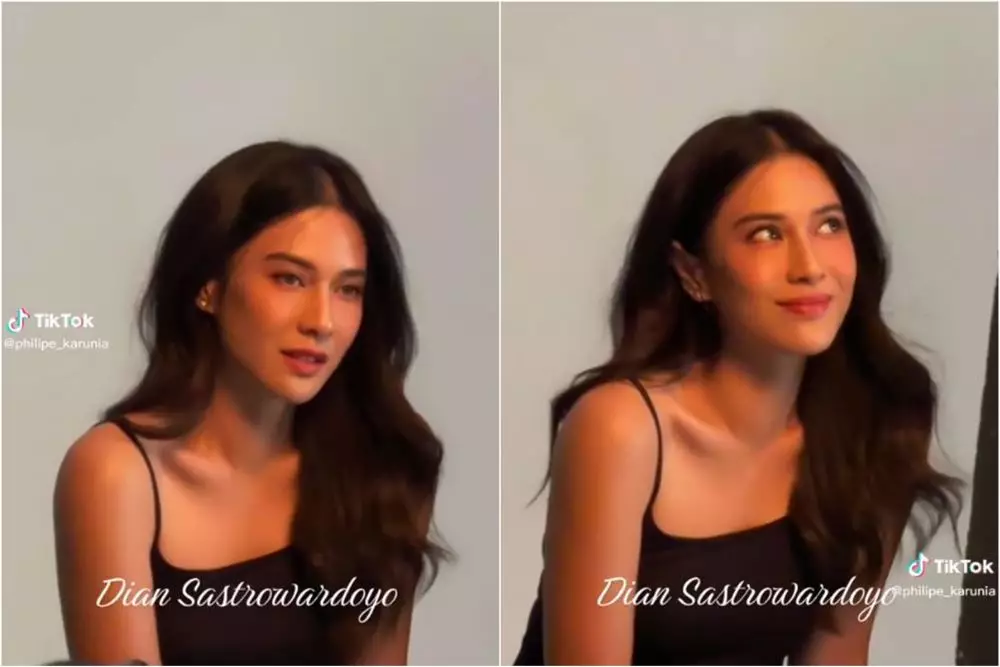 momen pemotretan dian sastro © TikTok
