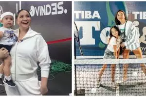 Gaya 14 seleb nonton ‘Tiba Tiba Tenis’, Dikta jadi trending