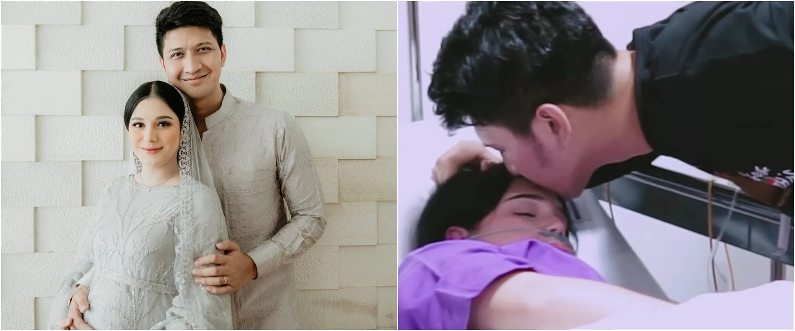 11 Momen Yasmine Ow istri Aditya Zoni lahiran, jalani operasi darurat