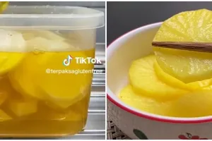 7 Cara bikin danmuji acar lobak Korea, simpel bisa jadi stok