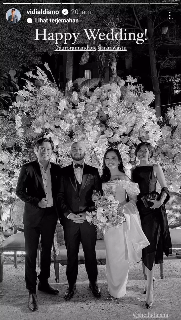 seleb di nikahan rachel amanda © Instagram