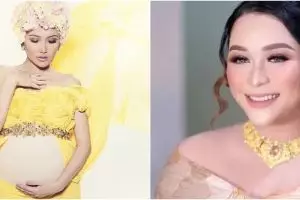 Maternity shoot 4 tema, ini 9 beda gaya Syifa dan Ayu Ting Ting