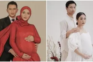 Gaya maternity shoot 9 adik seleb, bertema etnik hingga modern