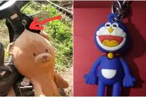 11 Potret nyeleneh gantungan kunci ini bentuknya bikin garuk kepala