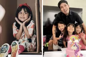 Larang ayah foto berdua bareng cewek, ini 11 potret Miskha anak Desta