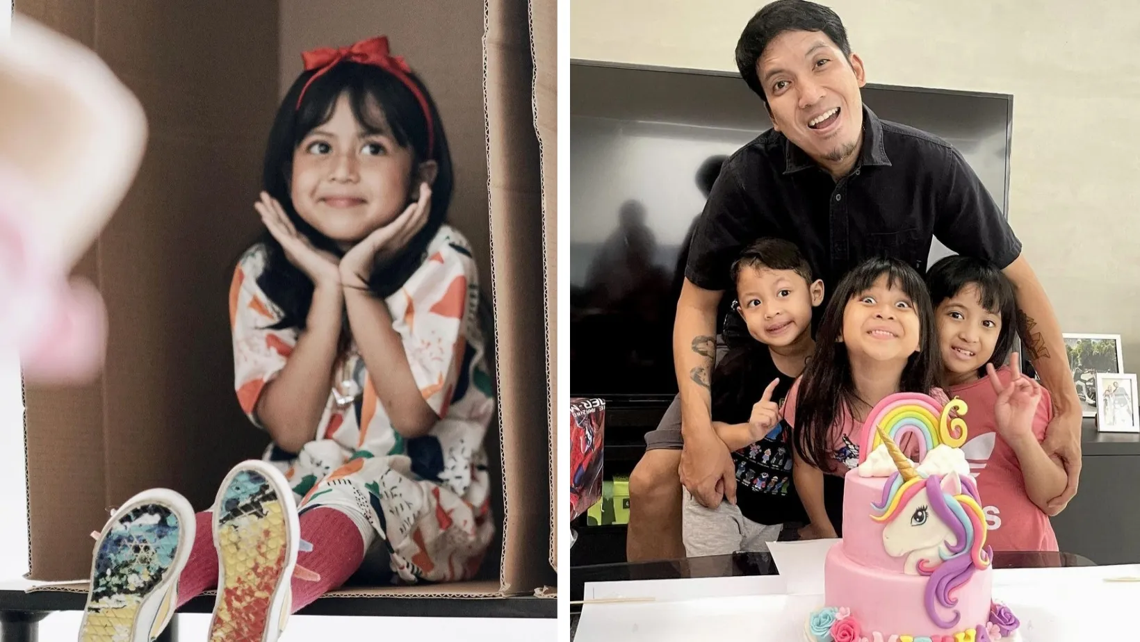 Larang ayah foto berdua bareng cewek, ini 11 potret Miskha anak Desta