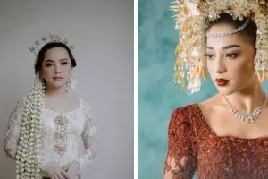 Gaya 9 eks aktris cilik saat menikah, Rachel Amanda usung adat Jawa