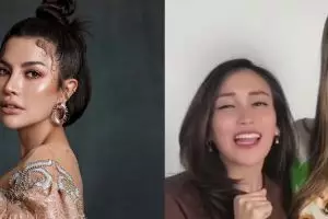 11 Pasang seleb akur usai berseteru, Ayu Ting Ting-Luna Maya akrab