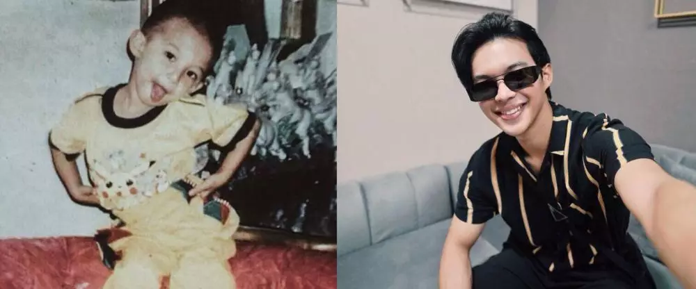 potret dulu dan kini Rey Mbayang Instagram