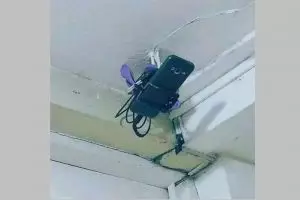 11 Potret nyeleneh kamera CCTV low budget ini absurd abis