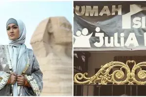 9 Penampakan terkini rumah singgah kanker Julia Perez, terbengkalai