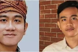 Gibran pakai background zoom nyeleneh saat wawancara TV, bikin salfok