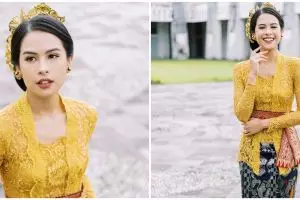 Digarap 2 minggu, ini kisah di balik kebaya Maudy Ayunda di KTT G20