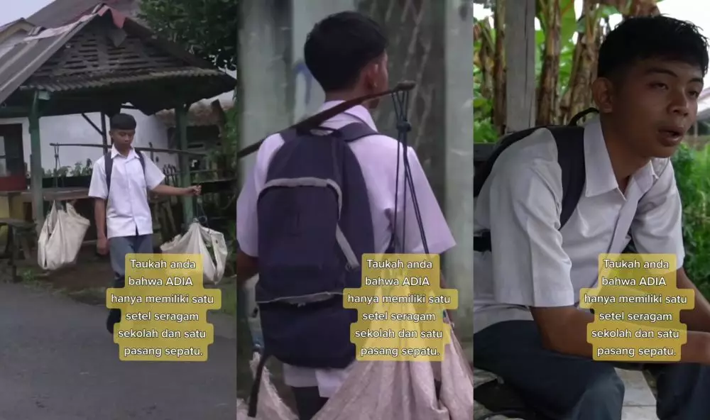 kisah siswa sma punya 1 seragam © TikTok kisah siswa sma punya 1 seragam © TikTok