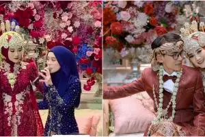 11 Momen pernikahan Beni Mulyana kakak Lesty, mewah dengan adat Sunda