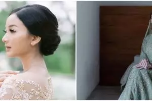 7 Pesona Glenca Chysara dari tunangan hingga akad, konsisten menawan