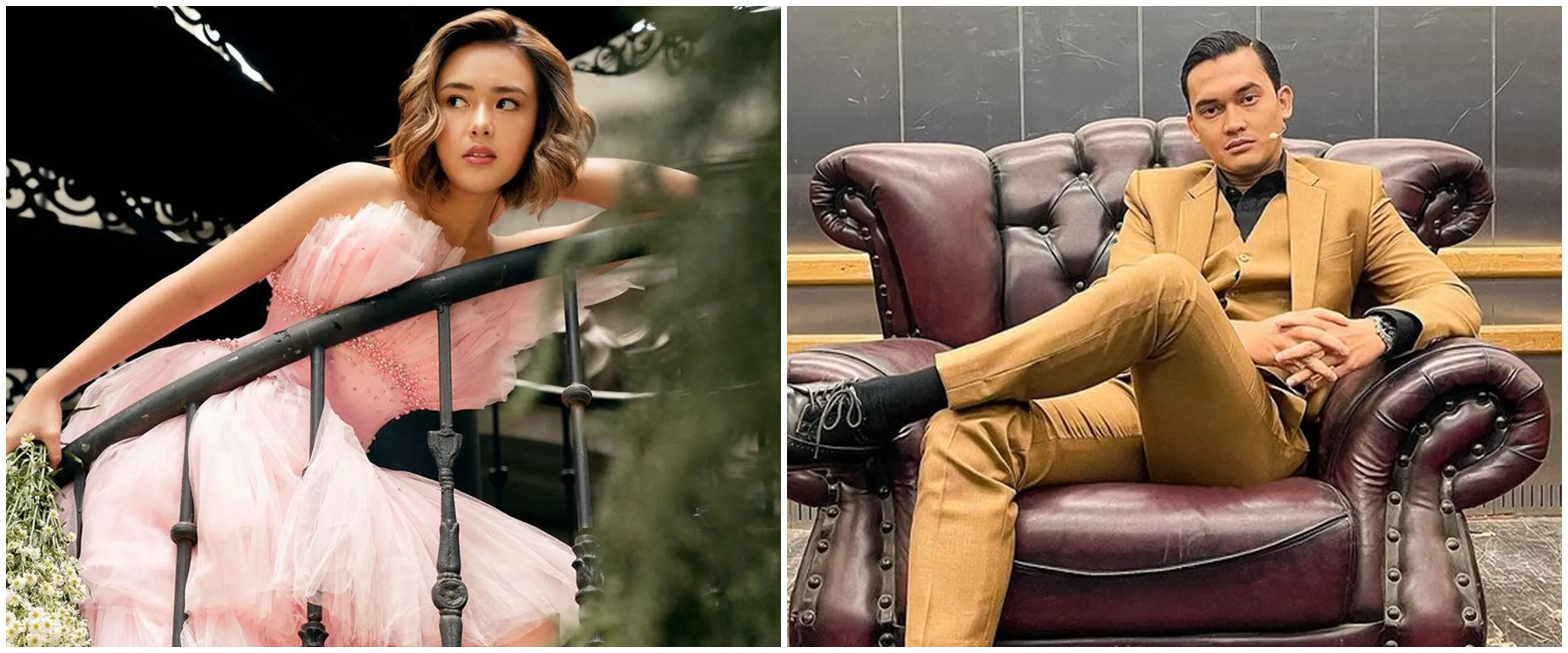Gaya 9 seleb di nikahan Glenca & Rendi, Amanda Manopo jadi bridesmaid