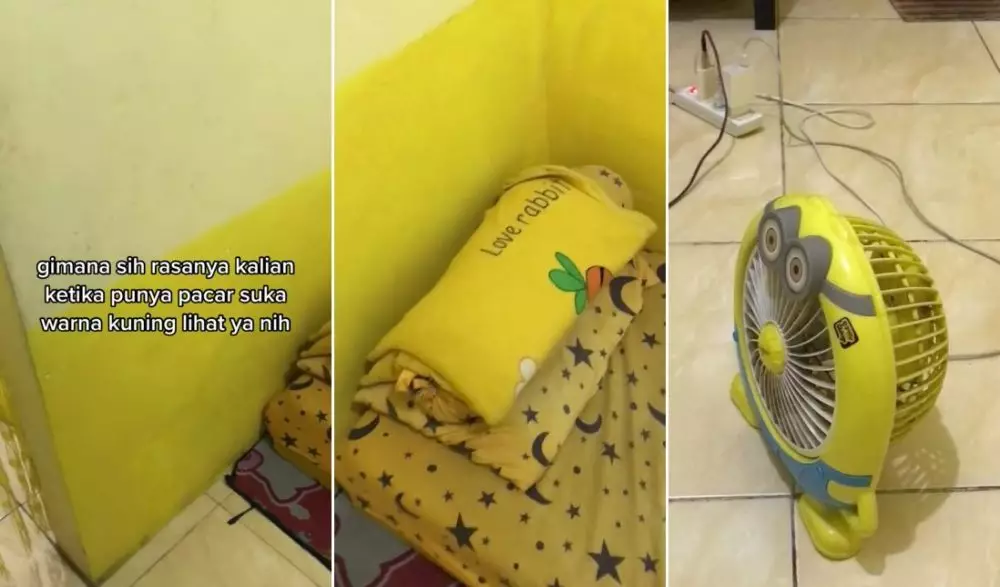 kos serba kuning © TikTok