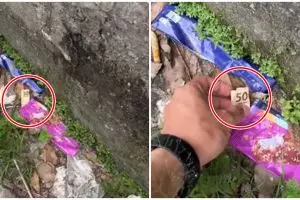 Nemu duit goceng di jalan, cowok ini endingnya malah dapat kejutan