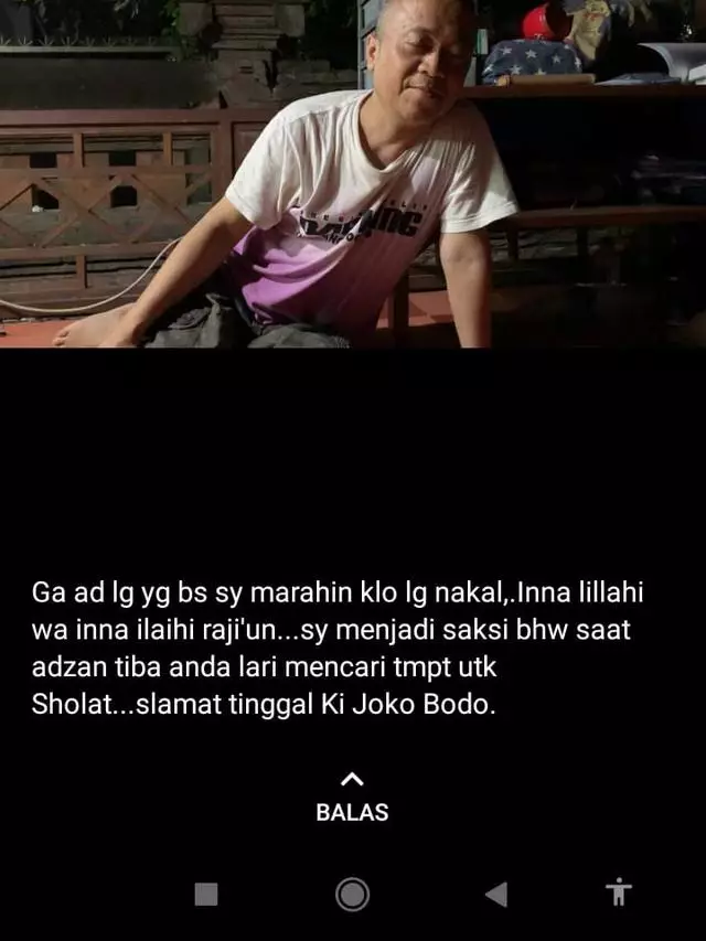 ki joko bodo meninggal dunia © berbagai sumber ki joko bodo meninggal dunia © berbagai sumber