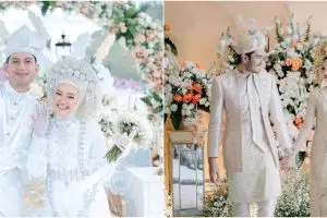 Momen pernikahan 9 seleb terlibat cinlok, Glenca-Rendi usung adat Jawa