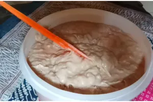 Bukan dengan menambahkan air, ini trik atasi adonan bakso yang keras