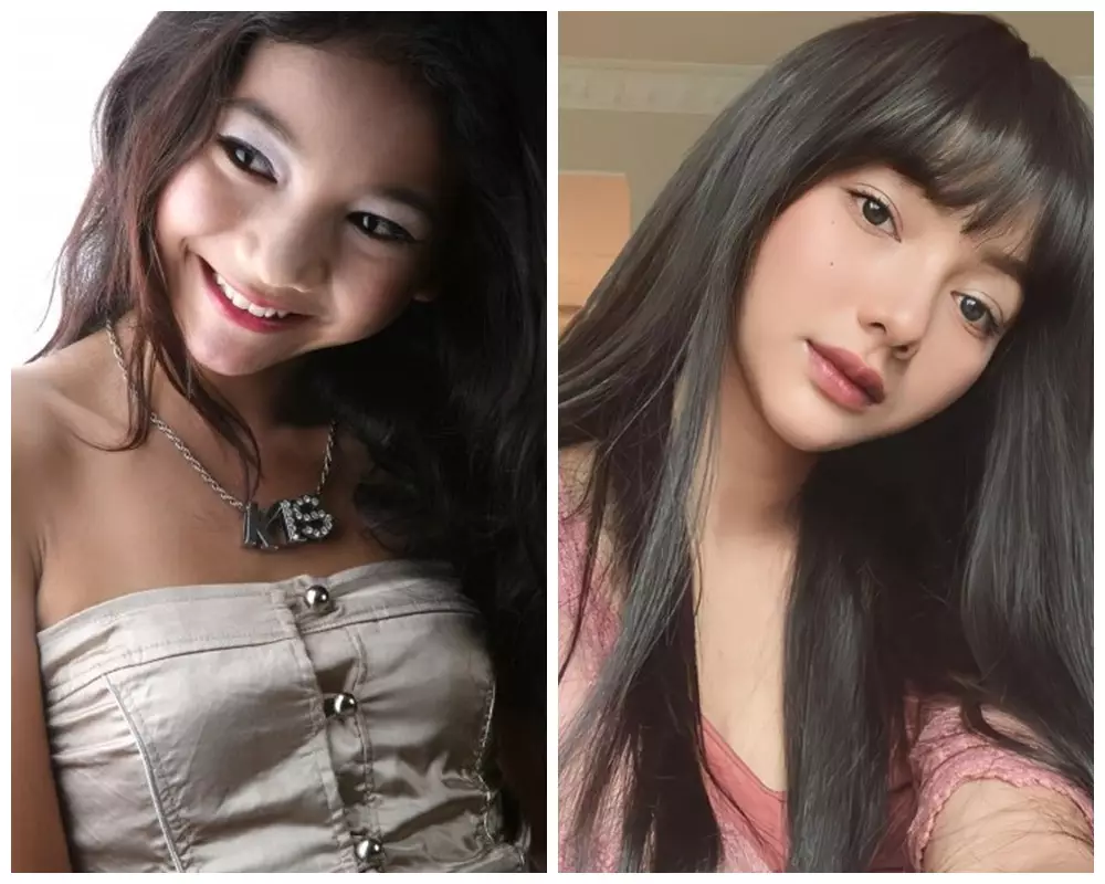 Potret dulu vs kini Glenca Chysara Instagram Potret dulu vs kini Glenca Chysara Instagram