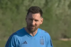Kondisi aneh pergelangan kaki Lionel Messi sebelum Argentina kalah