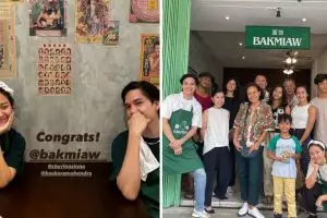 Lama tak muncul, ini 7 potret Sherina dan suami yang kini jualan bakmi