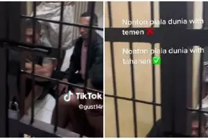 Begini cara narapidana nonton Piala Dunia 2022 di dalam tahanan