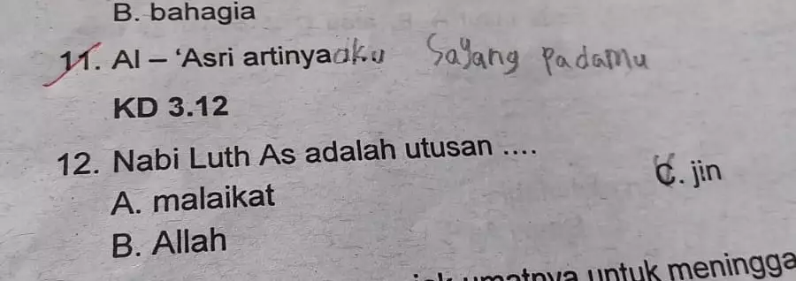 Jawaban nyeleneh saat ujian sekolah © 2022 berbagai sumber Jawaban nyeleneh saat ujian sekolah © 2022 berbagai sumber