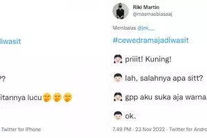 11 Cuitan kocak 'Cewe Drama Jadi Wasit' bikin emosi sekaligus bingung
