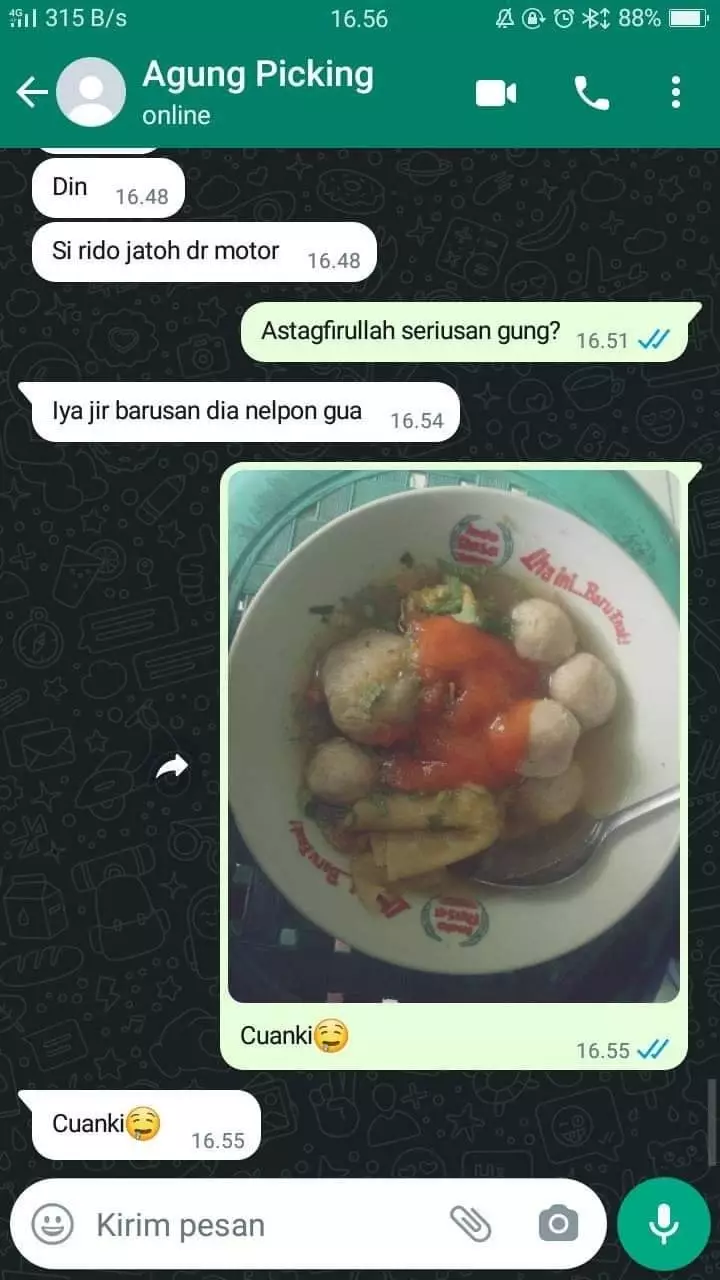 chat WA nggak paham kondisi © berbagai sumber