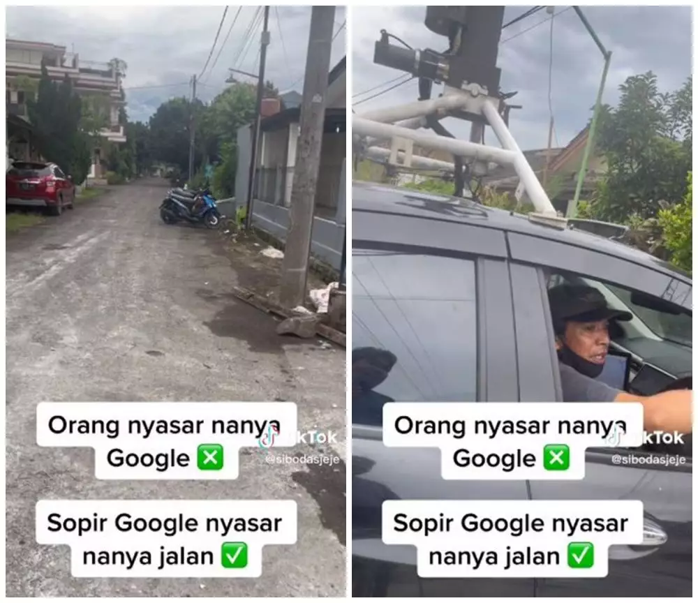 momen ketika sopir google maps nyasar © berbagai sumber momen ketika sopir google maps nyasar © berbagai sumber