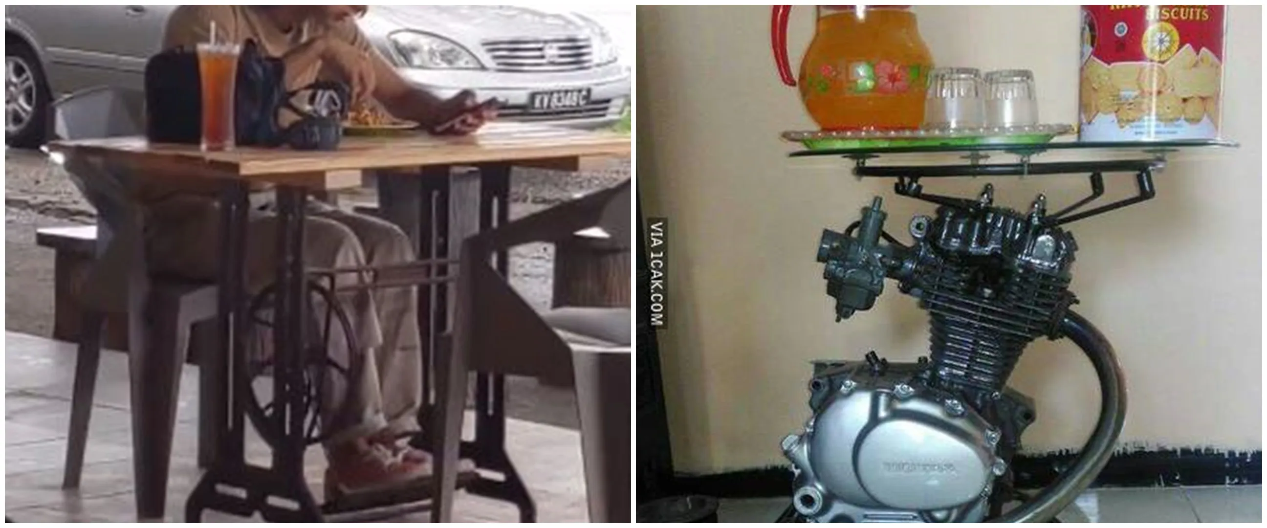 11 Potret lucu desain meja ini nggak biasa, ide kreatifnya nyeleneh