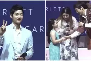 11 Momen Song Joong-ki Meet & Greet di Jakarta, sempat dicuekin Arsy