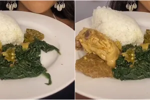 Trik makan nasi Padang saat diet, lebih bernutrisi dan rendah kalori
