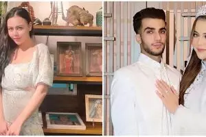 Dinikahi bule asal Libya, ini 7 potret mesra Rizky Nabila dan suami