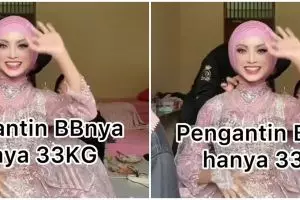 Manten wanita bobot 33 kg dimakeover lebih berisi, hasil menakjubkan