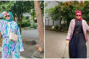 Diisukan cerai, intip 9 gaya OOTD Shelvie Hana istri Daus Mini