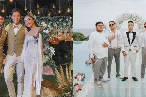 Gaya 11 pesinetron saat jadi groomsmen, Teuku Ryan dipuji tampan
