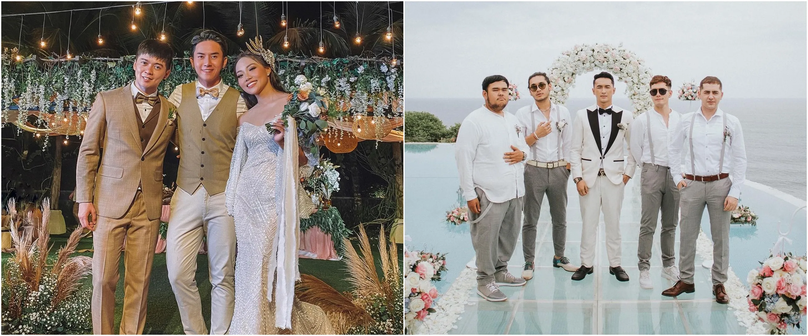 Gaya 11 pesinetron saat jadi groomsmen, Teuku Ryan dipuji tampan