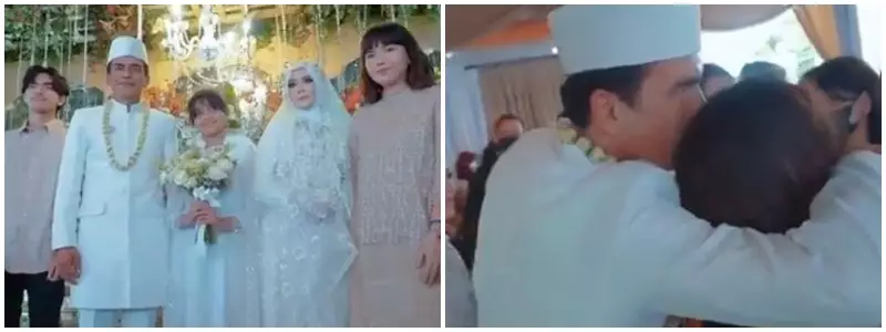 anak seleb dampingi orang tuanya menikah lagi © 2022 brilio.net